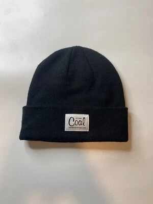 Jersey de punto Coal The Mel Polylana reciclado para mujer gorro negro liso Foto 1 de 4