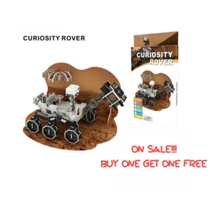 3D Jigsaw Puzzle Outer Space Mars Curiosity Rover Building toy 58 PCS Kit Toys - Picture 1 of 1