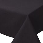 Now Designs Basic Spectrum Black Tablecloth, 60