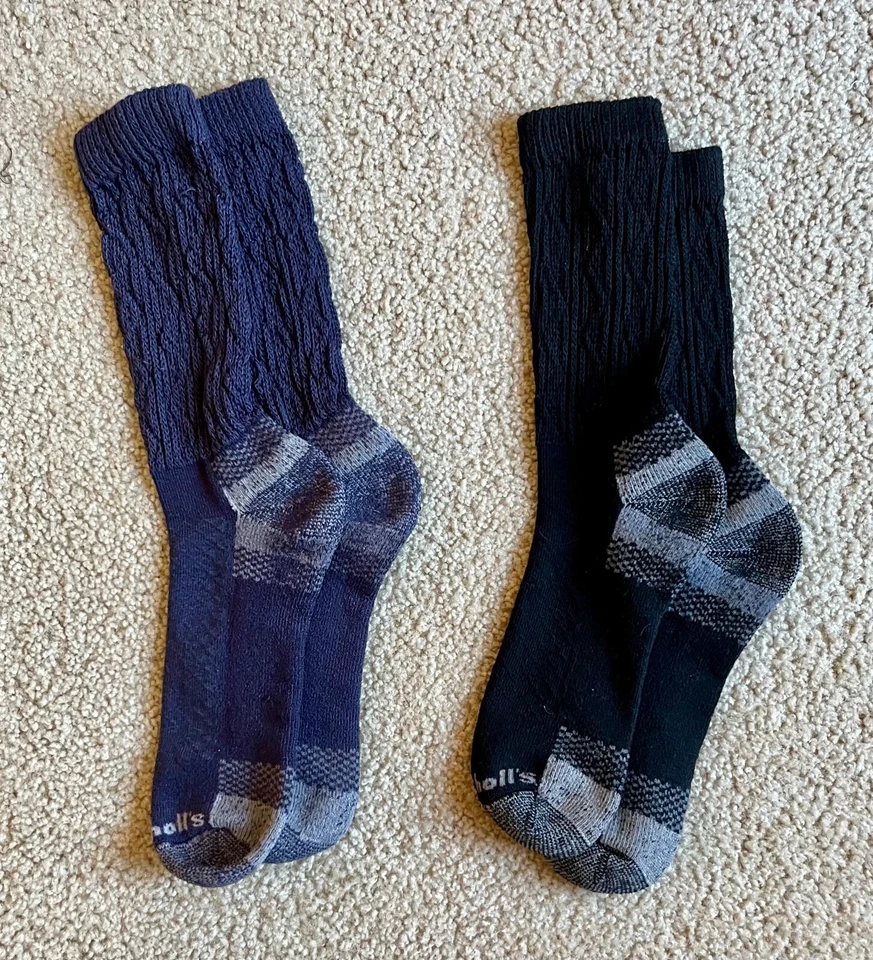 2 Пара Dr Scholls женщин экипажа расширенный рельеф носки 4-10 блистер предохранитель новый - Изображение 1 из 3