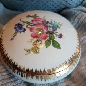 trinket dish.vintage.6 inch - Foto 1 di 6