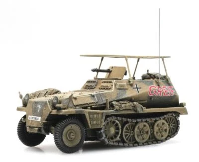 Sd.Kfz. 250/3 GREIF Artitec 6870277 Painted 1/87 Minitanks Rommel's Vehicle - Image 1 of 4