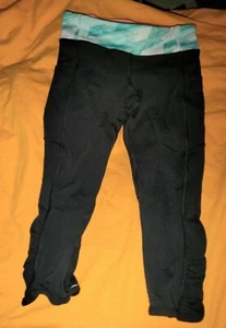  Ivivva By Lululemon Girls  Workout Capri  Pants Sz 7 - Picture 1 of 7