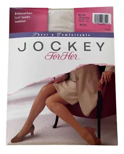 Vintage 1994 Jockey For Her Sheer & Comfortable Pantyhose Medium Antique White - Picture 1 of 2