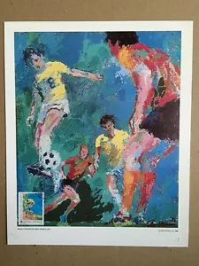 LEROY NEIMAN - 1988 - UNITED NATIONS WFUNA ART GRAPHIC - HEALTH IN SPORTS - Bild 1 von 4