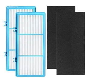 2x HEPA HAPF30AT + Carbon Filter for Holmes Air Purifier HAP240, HAP242, HAP412 - Picture 1 of 6