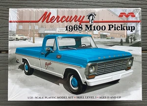 MOEBIUS MODELS 1/25 SCALE 1968 MERCURY M100 PICKUP PLASTIC TRUCK MODEL KIT 2740 - Picture 1 of 10