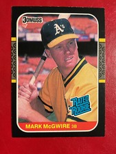 Mark McGwire Donruss Rookies & more " YOU PICK " Oakland A's St. Louis Cardinals