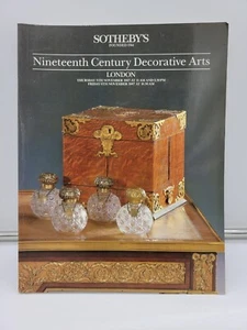 Sotheby's: Nineteenth Century Decorative Arts - London November 5th 1987 - Picture 1 of 5