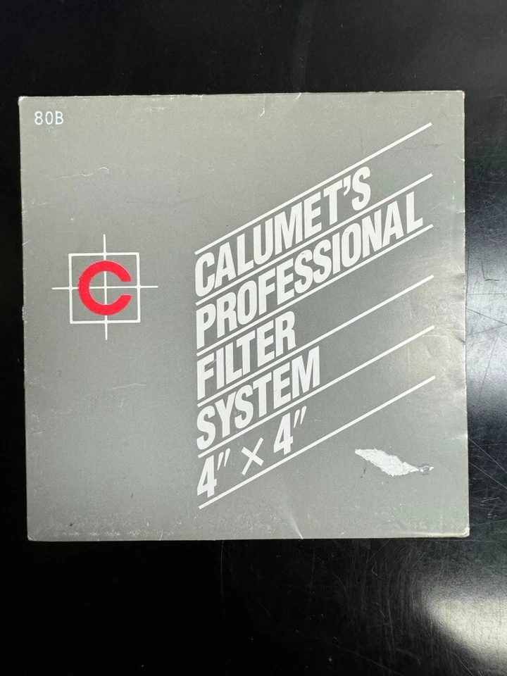 Calumet 4"x4" Professional Photography filter (80B) - Image 1 of 1