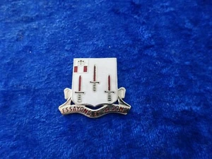 A5-113 Originale US Crest 54° Battaglione Ingegneri - Motto: ESSAYONS ET FAISON - Foto 1 di 2