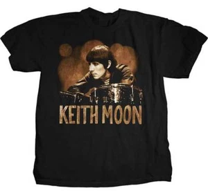 KEITH MOON - The Who - T SHIRT S-M-L-XL-2XL New Official Hi Fidelity Merchandise - Picture 1 of 1