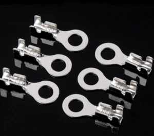 100pcs Tube Terminals Battery Welding Cable Lug Ring Crimp Connectors Kit - Picture 1 of 3