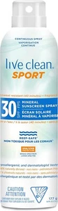 Live Clean Sport Mineral Sunscreen Spray, SPF 30 177g Non-Greasy Non-whitening - Picture 1 of 4