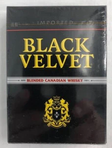 Black Velvet Blended Canadian Whiskey Playing Cards SEALED DECK - Picture 1 of 1