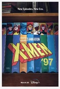 Marvel X-Men 97 Double Sided Original 27" x 40" Teaser Poster Disney+ - Picture 1 of 3
