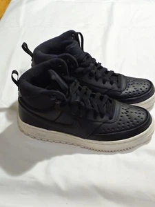 Nike Court Vision Winter Mid Black Phantom Men's Size 7 US Excellent Condition - Picture 1 of 5