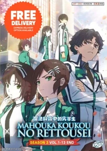 DVD Anime The Irregular at Magic High School Season 3 (Vol. 1-13 End) Eng Dub - Imagen 1 de 6