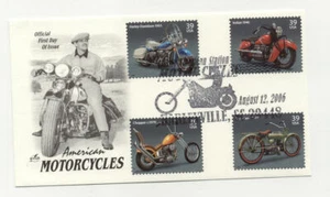 United States American Motorcycles 2006 Harleyville SC Commemorative Cover - Picture 1 of 1