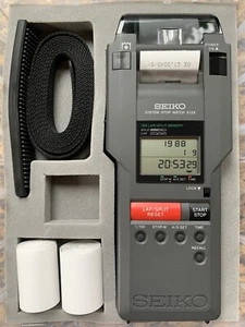 1980s Vintage Seiko Printing Stopwatch S129 Fully Working - Picture 1 of 8