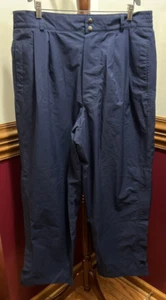Gore-Tex Pants Mens Size XL ZR Zero Restriction USA Blue Water Resistant - Picture 1 of 5