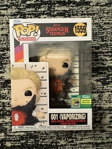 Funko Pop! 001 Vaporizing #1559 - 2024 SDCC Con Sticker w/Pop Protector - Picture 1 of 2