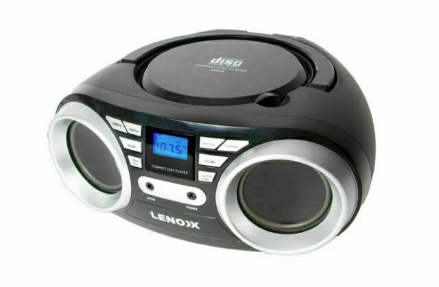 Lenoxx CD813B Portable CD Player