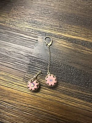 Betsey Johnson Earrings Tart Custard Cupcake Mismatched - Image 1 of 4