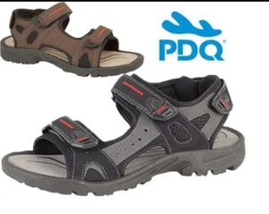Herren Sandalen Wandern Walking Strand verstellbare Riemen gepolsterte Sohle Schuhe Größe - Bild 1 von 11