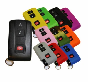 Toyota Keyless Entry Remote Rubber Fob Cover Prius Clicker Beeper Skin Skinz  - Bild 1 von 4