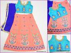 KIDS LEHANGA Chaniya CHOLI GIRLS ethnic party wear Indian DRESS LEHENGA 0-11 yr
