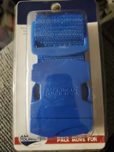 American Tourister Luggage Strap | Sapphire Blue | NEW - Picture 1 of 2