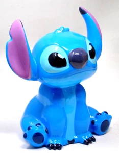 Figura de cerámica Disney Stitch moneda alcancía azul 8" alto ahorro - Imagen 1 de 5