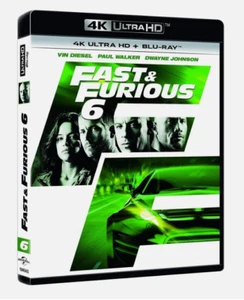 Fast & Furious 6 Ultra HD 4K Blu-ray REGION A-B-C (SOLO DISCO DE 4K) A-333 - Imagen 1 de 2