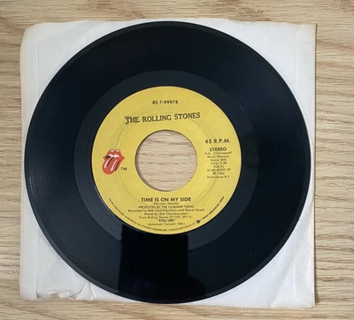 1982-THE ROLLING STONES, "TIME IS ON MY SIDE /TWENTY FLIGHT ROCK", ROCK - Image 1 of 2