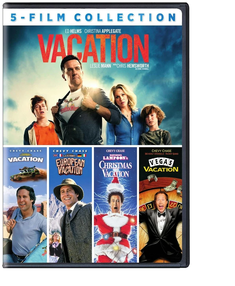 5 Film Collection Vacation Lampoons European Christmas Vegas DVD