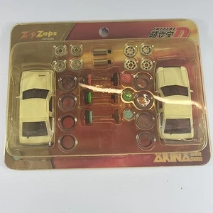 Initial D ZipZaps Micro RC Car White New In Package - Picture 1 of 11