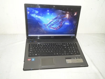 Acer Aspire 7551  17.3" Windows 7 Laptop Dual Core 750Gb 8Gb  Office Warranty - Image 1 of 4