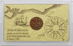 1808 Gran Bretaña Compañía de las Indias Orientales X Cash Almirante Gardner Naufragio - Imagen 1 de 4