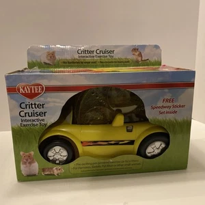 Kaytee Critter Cruiser Interactive Exercise Toy for Small Animals, Yellow NEW*** - Picture 1 of 5