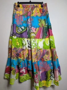 New Direction, Vintage, Stufen-Maxirock Boho Small - Bild 1 von 5