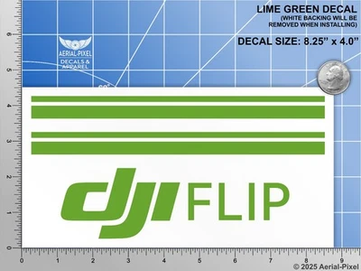 DJI Flip Drone Case Decal  for Nanuk Pelican GoProfessional GPC & More - Image 1 of 3