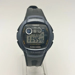 Casio W-210 Digital Watch – Black Band, 40mm, New Battery - Picture 1 of 8