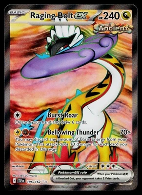 Raging Bolt ex 196/162 SV05: Temporal Forces Ultra Rare - Image 1 of 2