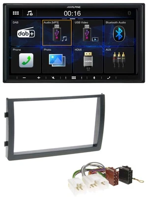 Alpine Bluetooth 2DIN MP3 DAB USB Autoradio für Nissan Altima 2005-2006 - Bild 1 von 4