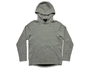 Lululemon At Ease strukturierter doppelt gestrickter Baumwoll-Hoodie LM3BF7S grau Herren Small - Bild 1 von 7