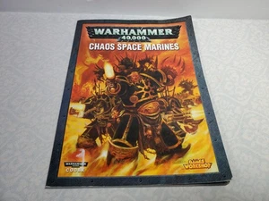 Warhammer 40000 CHAOS SPACE MARINES Paperback - Picture 1 of 3