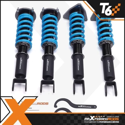 MaXpeedingrods T6 Coilovers 24 Way Damper Struts For Audi A8 Quattro 2004-10 - Image 1 of 4