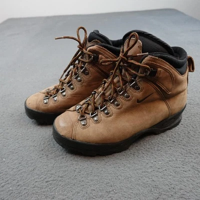 De colección Nike ACG Botas Zapatos Mujer Talla 7.5 Marrón Senderismo Aire Libre 48027-221 Años 90 Foto 1 de 4