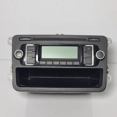 VW Golf 5 V 1K 6 VI Radio RCD210 CD Autoradio MP3 Ablagefach 1K0035156A - Bild 1 von 4